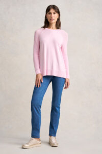 Button Side Detail Jumper - Ice Pink